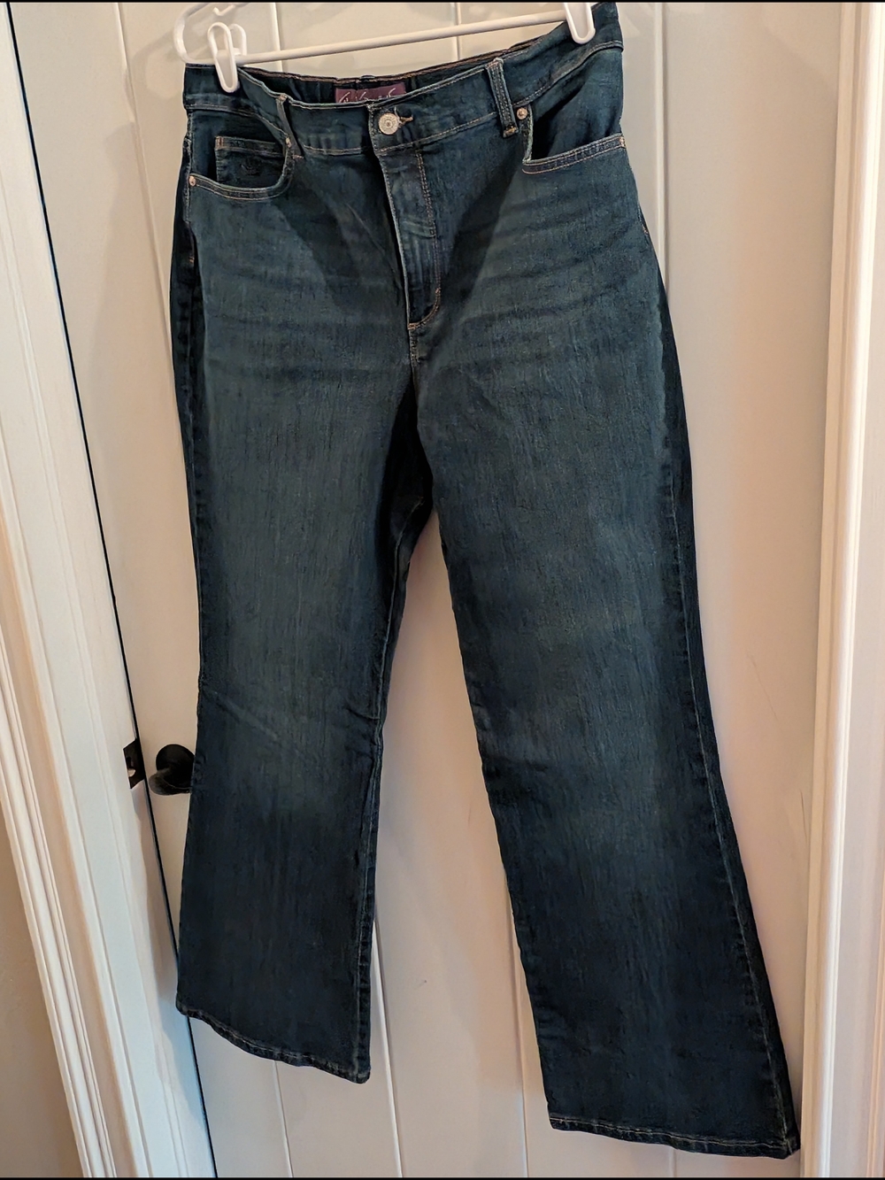 Gloria Vanderbilt Dark Blue Women's Flare-Leg Jeans